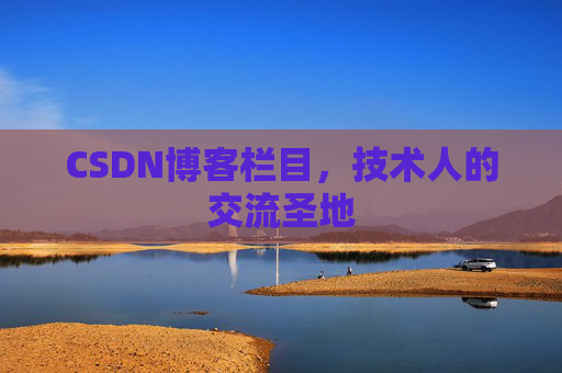 CSDN博客栏目，技术人的交流圣地